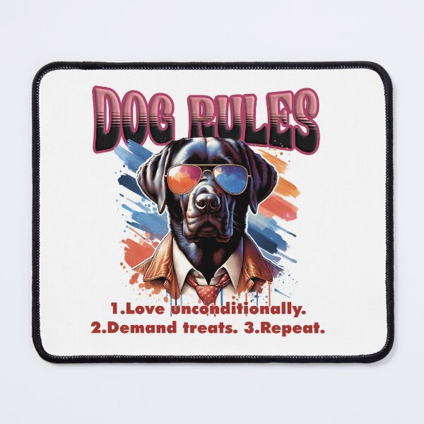 Item preview, The pet rules, one mistake and you have to pay with kibble. designed and sold by Makerminds.