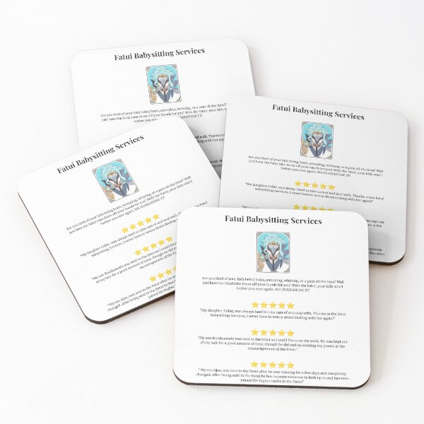 Item preview, Fatui Babysitting Services designed and sold by Lunaria Sakusa.