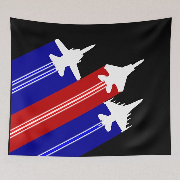 Item preview, Fighter Jet American Flag Formation designed and sold by IORS.