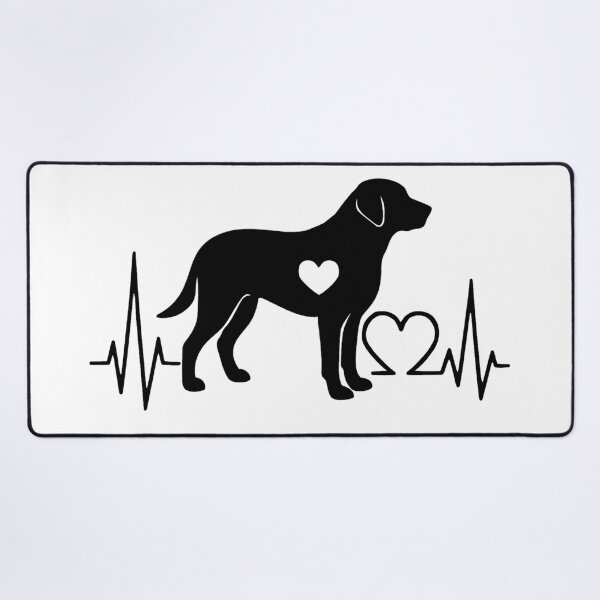 Item preview, Dogue de Bordeaux EKG Line Minimalist Silhouette – Dog Lover Design designed and sold by GoodyPaws.