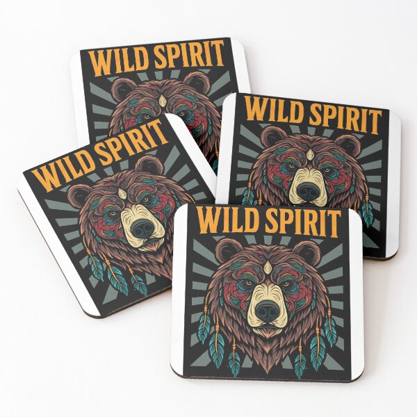 Item preview, Wild Totem Bear designed and sold by Strand Visuals.
