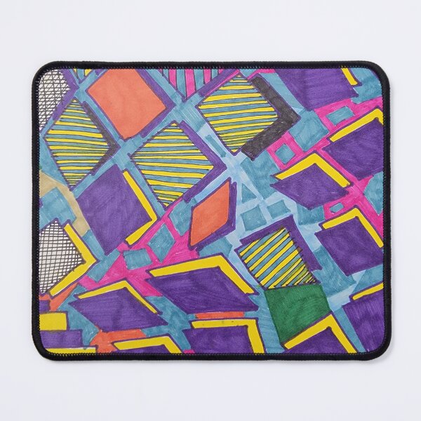 Item preview, Squares floating with squares designed and sold by bob-salerno-art.