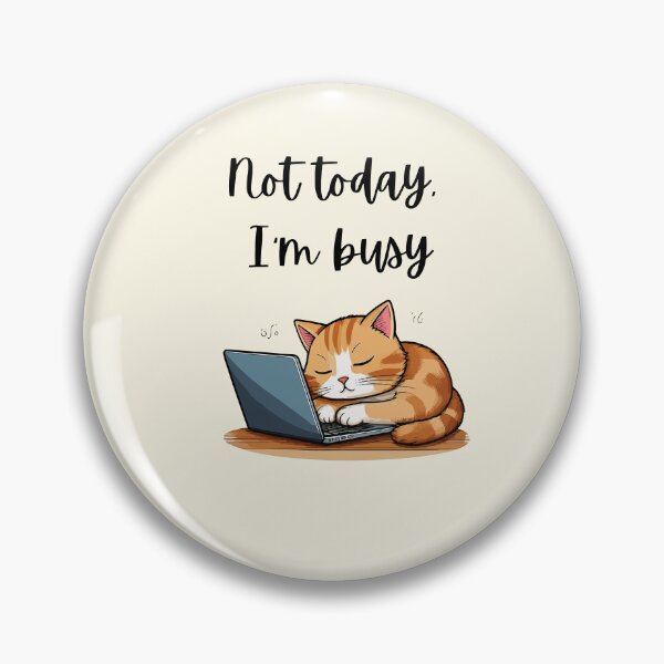 Item preview, Cute  lazy cat is busy designed and sold by Coolparrotgirl.