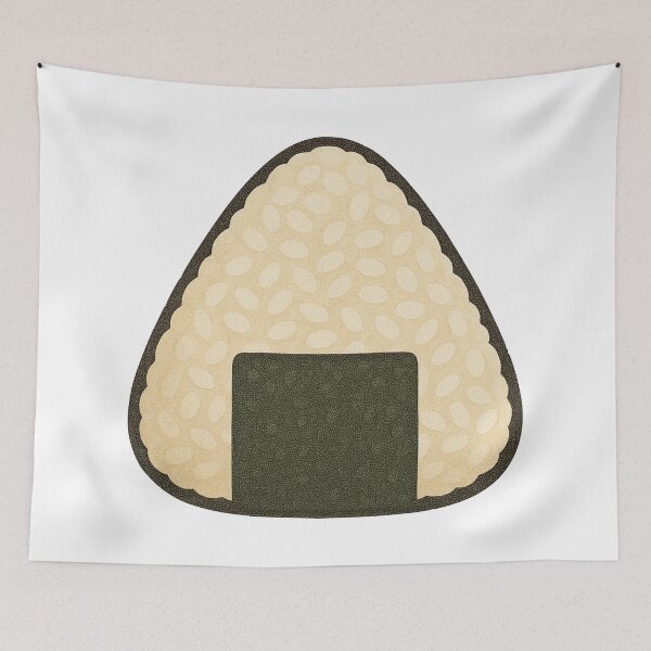 Item preview, Onigiri Rice Ball Illustration designed and sold by Vendeloc.