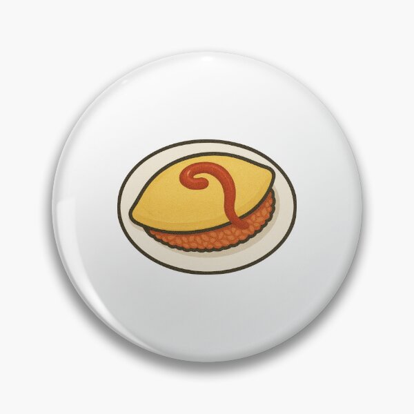 Item preview, Omurice Ketchup Omelette Art designed and sold by Vendeloc.