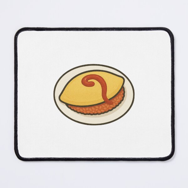 Item preview, Omurice Ketchup Omelette Art designed and sold by Vendeloc.