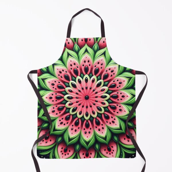 Item preview, Watermelon Mandala – Juicy Summer Vibes designed and sold by DreamMandalas.