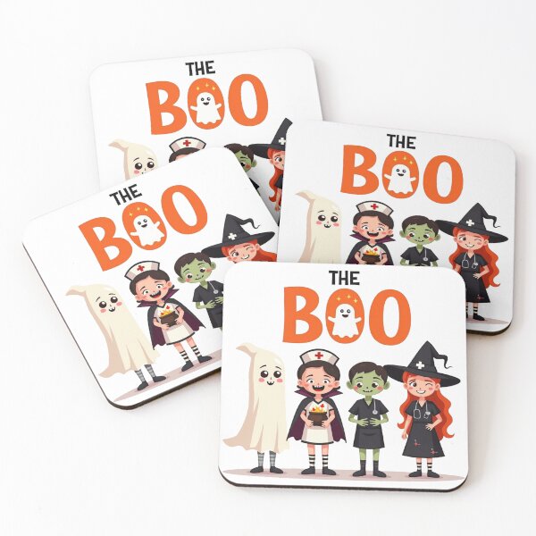 Item preview, The BOO Medical Crew – Cute Halloween Doctor & Nurse Characters for Spooky Season Fun designed and sold by wendydesigh.