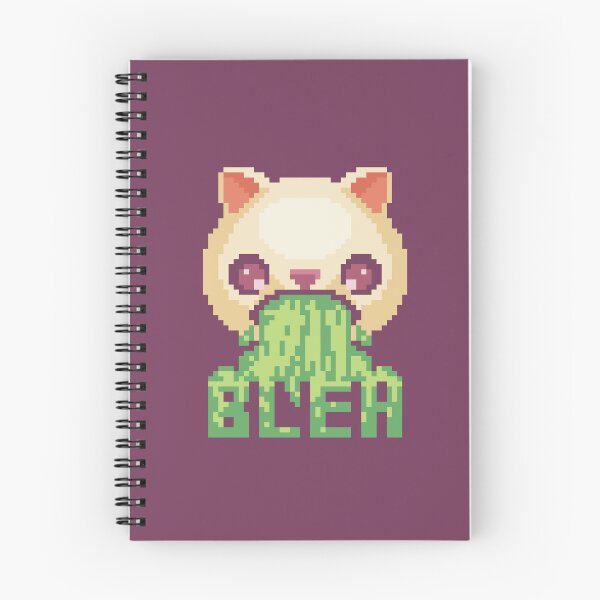Item preview, Blehh Cat Pixel Art Funny Bleh Emoji White designed and sold by PixelDrukiPL.