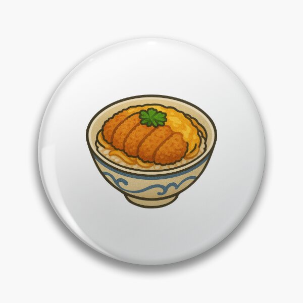 Item preview, Katsudon Pork Cutlet Bowl Art designed and sold by Vendeloc.