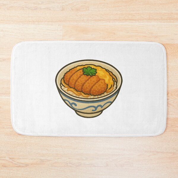 Item preview, Katsudon Pork Cutlet Bowl Art designed and sold by Vendeloc.
