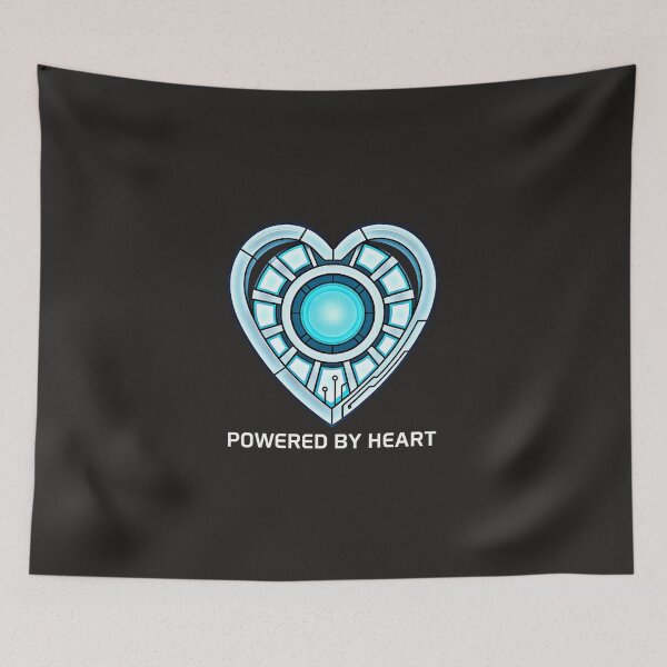Item preview, POWERED BY HEART designed and sold by WORLDSCHANGING.