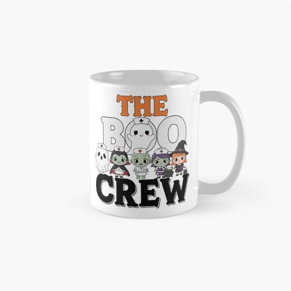 Item preview, The Boo Crew – Cute Halloween Nurse & Witch Kids Design for Spooky Season Fun designed and sold by wendydesigh.