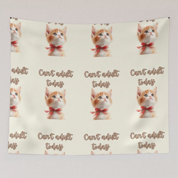 Item preview, Cute   cat is shy designed and sold by Coolparrotgirl.