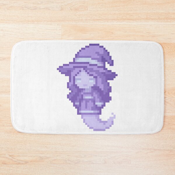 Item preview, Cute Ghost Witch – Spooky Pixel Art for Halloween designed and sold by retro_pixel.