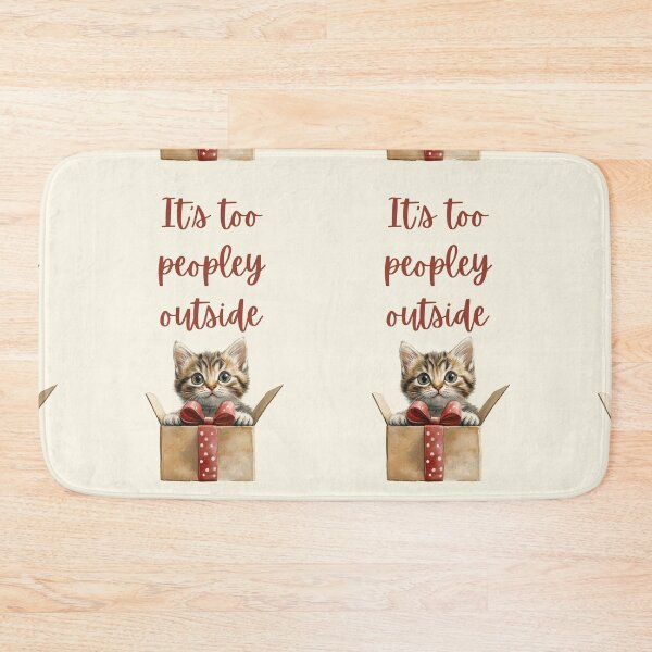 Item preview, Cute   cat is shy designed and sold by Coolparrotgirl.