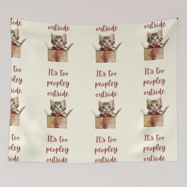 Item preview, Cute   cat is shy designed and sold by Coolparrotgirl.