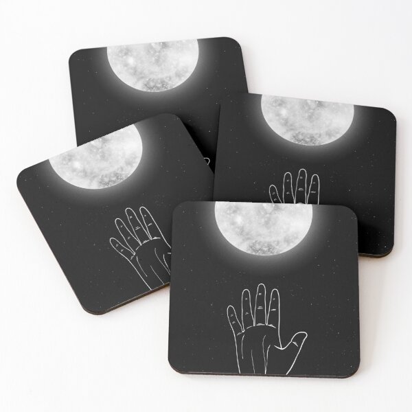 Item preview, Hand Touching the Moon at Night designed and sold by Andrew-212.