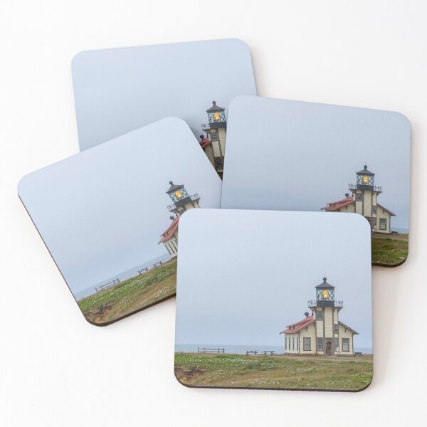 Item preview, Point Cabrillo Lighthouse with the light on designed and sold by lisavonbiela.
