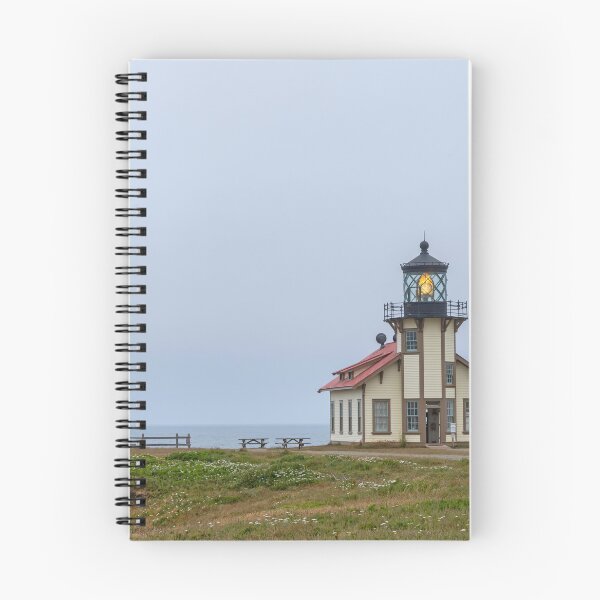 Item preview, Point Cabrillo Lighthouse with the light on designed and sold by lisavonbiela.