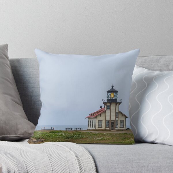 Item preview, Point Cabrillo Lighthouse with the light on designed and sold by lisavonbiela.