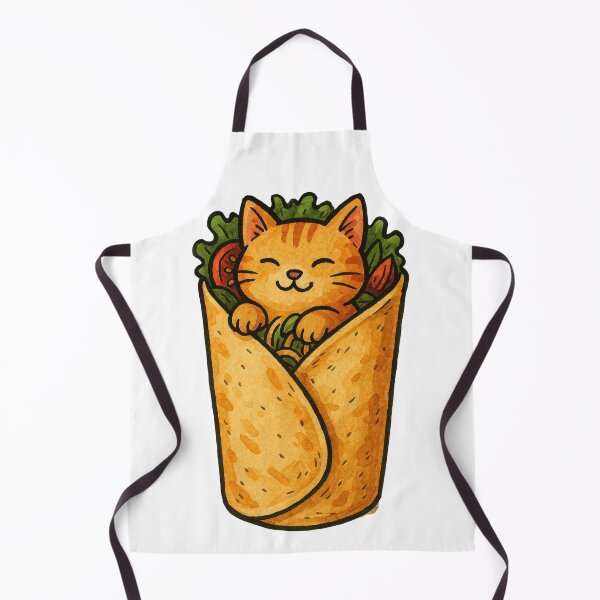 Item preview, Happy Burrito Cat designed and sold by Lacritsa .
