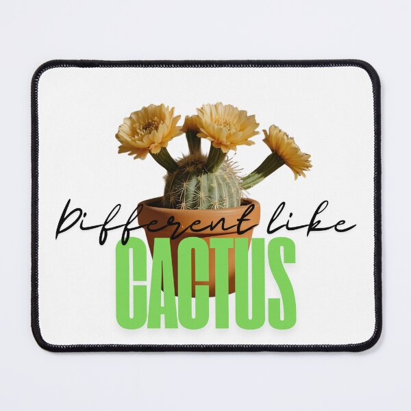 Item preview, Different Like Cactus | Blooming Succulent Mexa Design designed and sold by Mymexaheart.