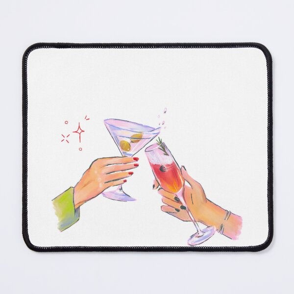 Item preview, Martini & Champagne Cheers – Colored designed and sold by Levision.
