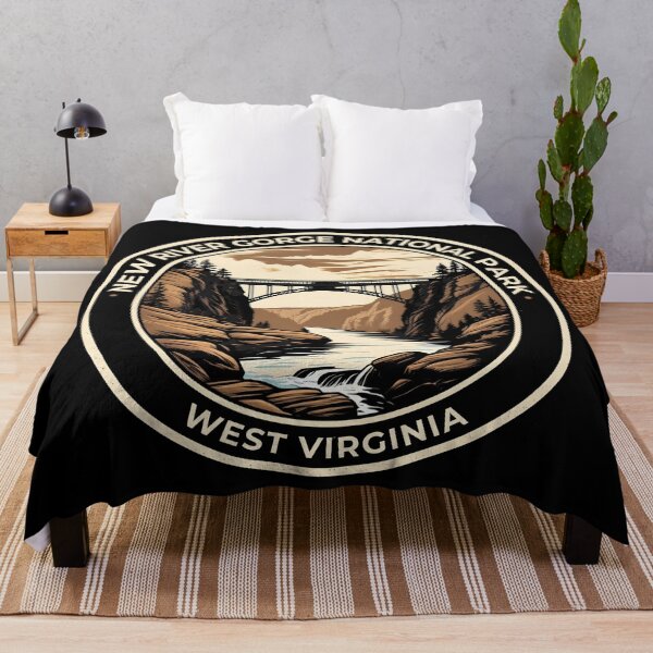 Item preview, New River Gorge National Park - West Virginia designed and sold by GoodOldVintage.