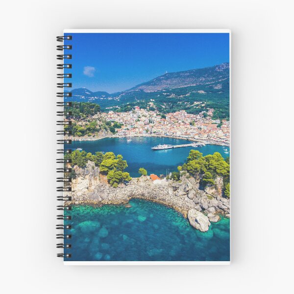 Item preview, Parga, Greece, Mediterranean Island, Turquoise Blue Water, Beach designed and sold by newburyboutique.