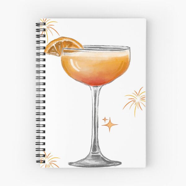 Item preview, Bright Cocktail Glass – Red-Orange Drink designed and sold by Levision.