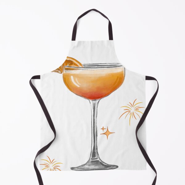 Item preview, Bright Cocktail Glass – Red-Orange Drink designed and sold by Levision.