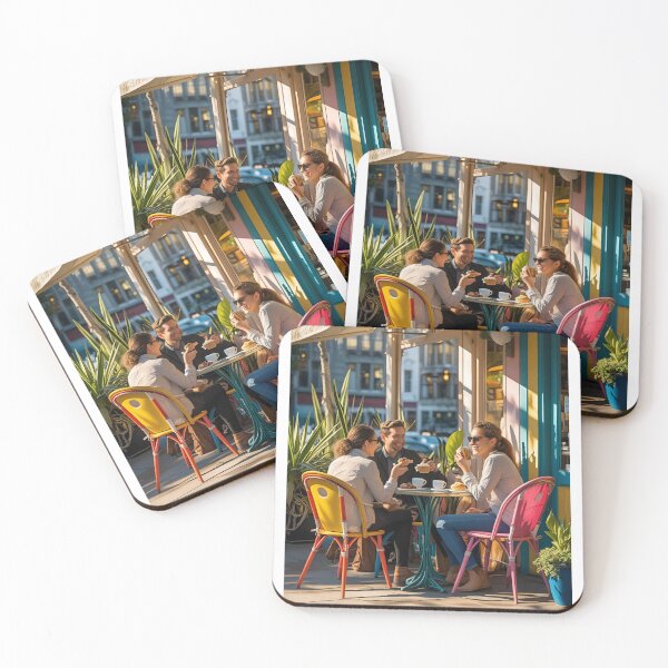 Item preview, Corner cafe designed and sold by goodartpro7com.