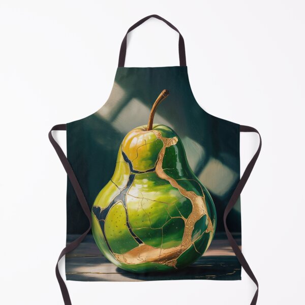 Item preview, Mended Perfection Kintsugi Pear designed and sold by ShadowAndSlate.
