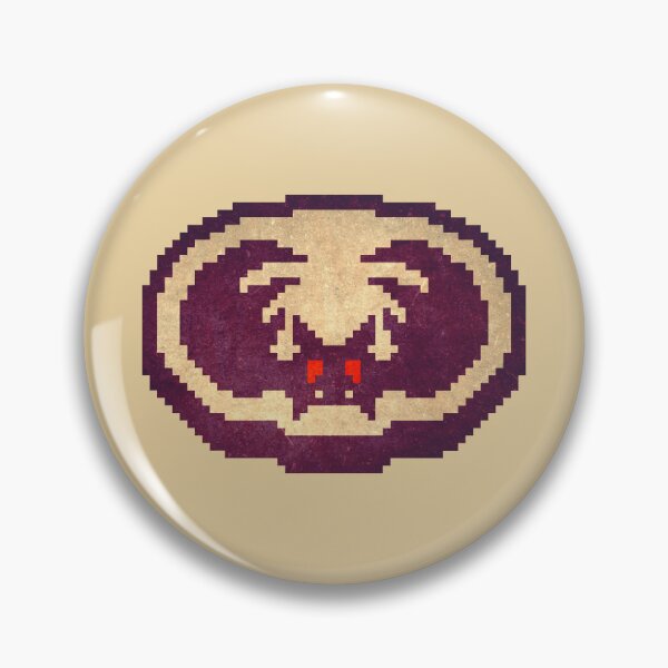 Item preview, Batwing Bat Pixel Art – Retro Gothic Purple Wing Design designed and sold by PixelDrukiPL.