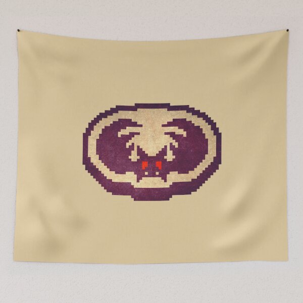 Item preview, Batwing Bat Pixel Art – Retro Gothic Purple Wing Design designed and sold by PixelDrukiPL.