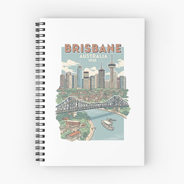 Item preview, Australia - Brisbane (Country Collection) designed and sold by HeartbeatPrint.