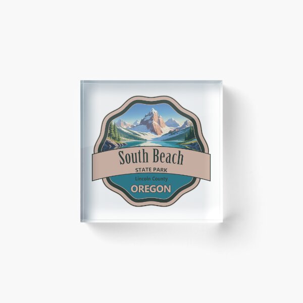 Item preview, South Beach State Park, Lincoln County, Oregon designed and sold by Wanderful-roads.