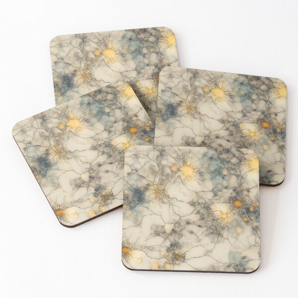 Item preview, Marble Pattern - Green and Yellow Striations designed and sold by HausKatz.