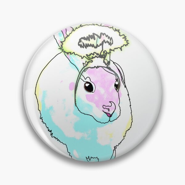 Item preview, Doe Eyed Angel Bunny Halloween Design – animalzinhats designed and sold by Ashley’sAnimalz.