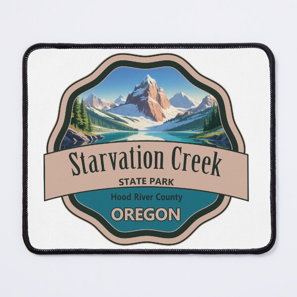 Item preview, Starvation Creek State Park, Hood River County, Oregon designed and sold by Wanderful-roads.