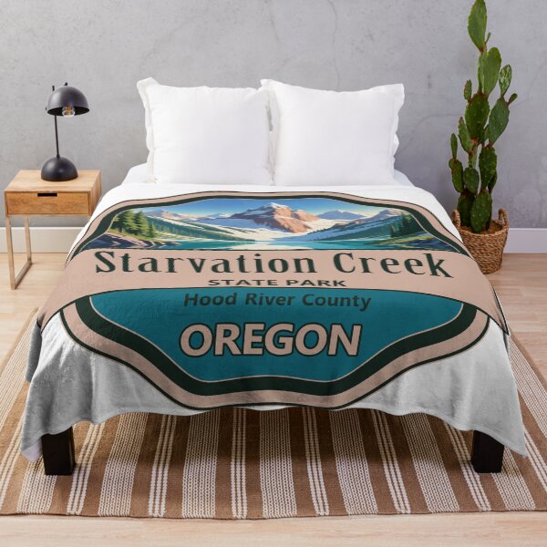 Item preview, Starvation Creek State Park, Hood River County, Oregon designed and sold by Wanderful-roads.