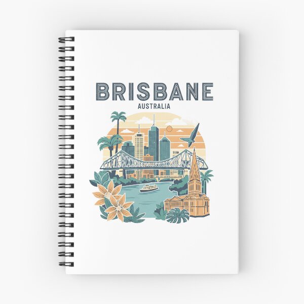 Artikelvorschau, Australien – Brisbane (Ländersammlung) entworfen und verkauft von HeartbeatPrint.