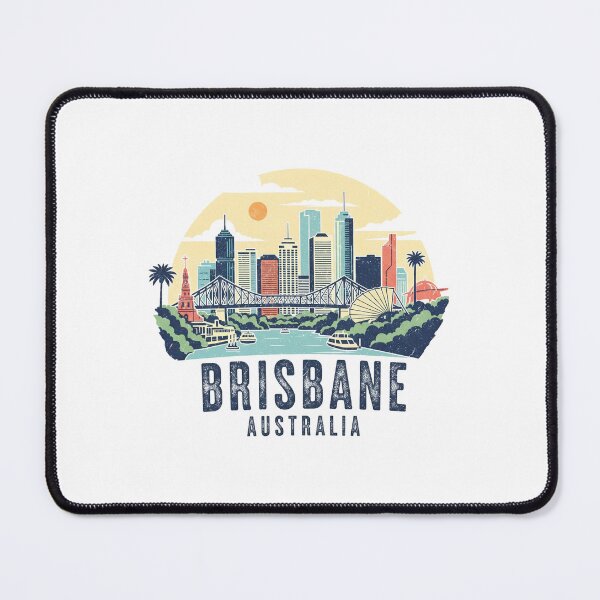 Item preview, Australia - Brisbane (Country Collection) designed and sold by HeartbeatPrint.