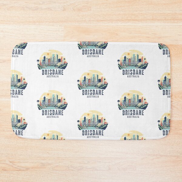 Item preview, Australia - Brisbane (Country Collection) designed and sold by HeartbeatPrint.