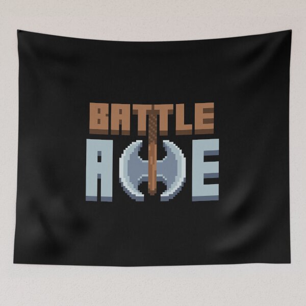 Item preview, Battle Axe Pixel Art – Fantasy RPG Retro Weapon Design designed and sold by PixelDrukiPL.