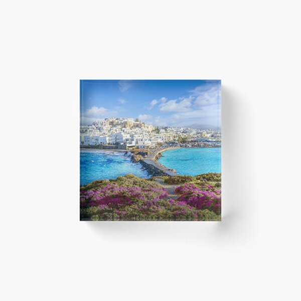 Item preview, Naxos, Greece, Turquoise Blue Island Water, Greek Island, Tropical Beach  designed and sold by newburyboutique.