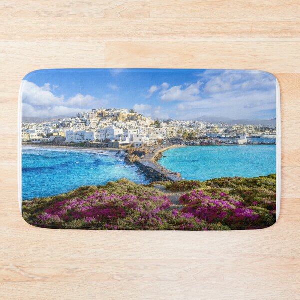 Item preview, Naxos, Greece, Turquoise Blue Island Water, Greek Island, Tropical Beach  designed and sold by newburyboutique.