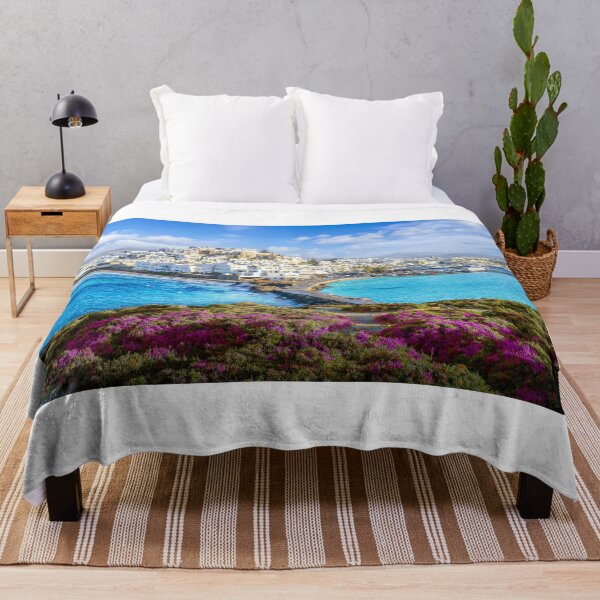 Item preview, Naxos, Greece, Turquoise Blue Island Water, Greek Island, Tropical Beach  designed and sold by newburyboutique.