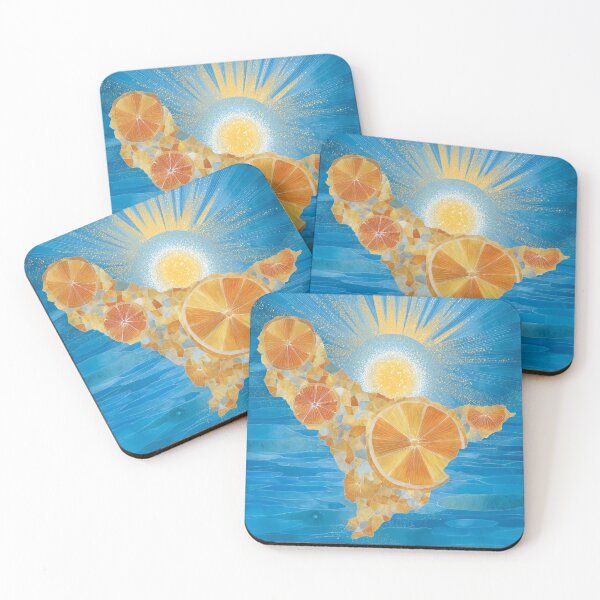 Item preview, Sicilian Sunrise – Mediterranean Mosaic  designed and sold by MiraLumeStudio.